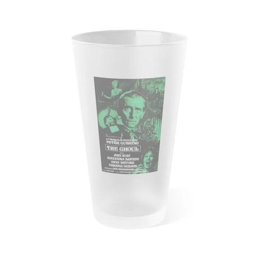 THE GHOUL 1975 Movie Poster - Frosted Pint Glass 16oz-16oz-Frosted-Go Mug Yourself