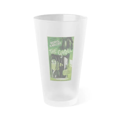 THE GHOUL (KARLOFF) 1933 Movie Poster - Frosted Pint Glass 16oz Default Title - Go Mug Yourself