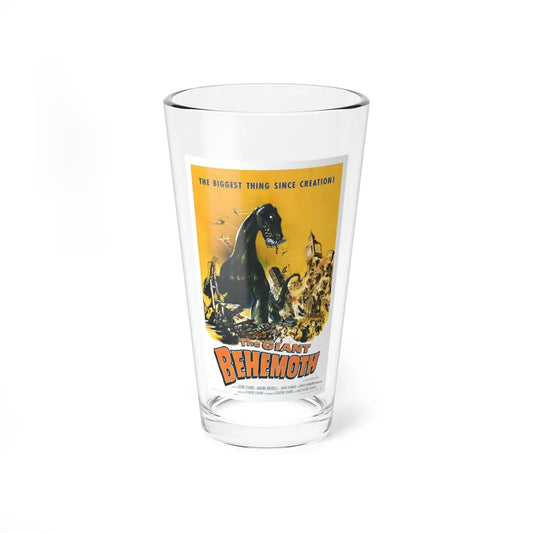 THE GIANT BEHEMOTH 1959 Movie Poster - Pint Glass 16oz-16oz-Go Mug Yourself