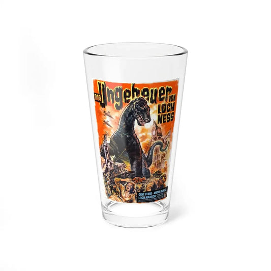 THE GIANT BEHEMOTH (GERMAN) 1959 Movie Poster - Pint Glass 16oz 16oz - Go Mug Yourself