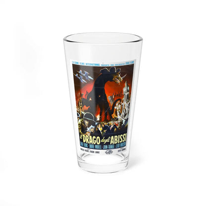 THE GIANT BEHEMOTH (ITALIAN) 1959 Movie Poster - Pint Glass 16oz-16oz-Go Mug Yourself