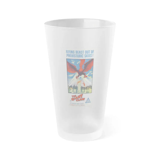 THE GIANT CLAW 1957 Movie Poster - Frosted Pint Glass 16oz Default Title - Go Mug Yourself