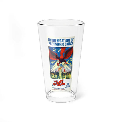 THE GIANT CLAW 1957 Movie Poster - Pint Glass 16oz-16oz-Go Mug Yourself