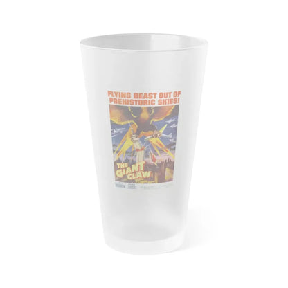 THE GIANT CLAW (2) 1957 Movie Poster - Frosted Pint Glass 16oz Default Title - Go Mug Yourself