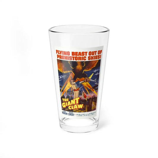 THE GIANT CLAW (2) 1957 Movie Poster - Pint Glass 16oz 16oz - Go Mug Yourself