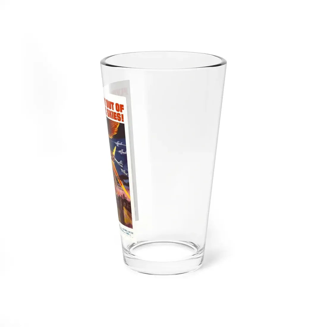 THE GIANT CLAW (2) 1957 Movie Poster - Pint Glass 16oz - Go Mug Yourself