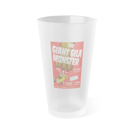 THE GIANT GILA MONSTER 1959 Movie Poster - Frosted Pint Glass 16oz 16oz Frosted - Go Mug Yourself