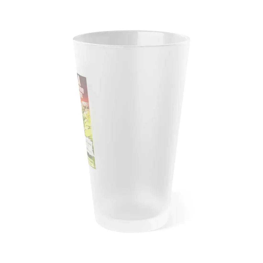 THE GIANT GILA MONSTER (SPANISH) 1959 Movie Poster - Frosted Pint Glass 16oz - Go Mug Yourself