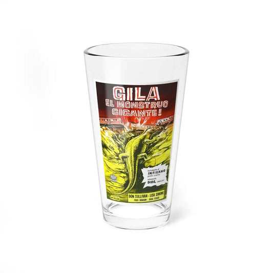 THE GIANT GILA MONSTER (SPANISH) 1959 Movie Poster - Pint Glass 16oz 16oz - Go Mug Yourself