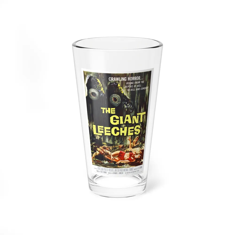 THE GIANT LEECHES 1959 Movie Poster - Pint Glass 16oz-16oz-Go Mug Yourself