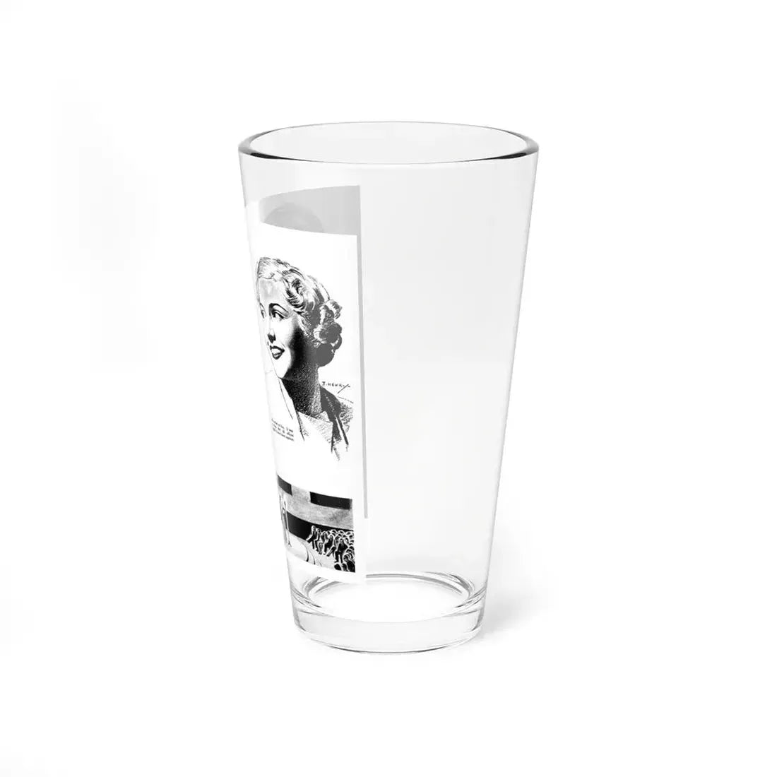 The Girl at the End of the Rainbow, Liberty magazine, May 11, 1935 (Magazine Illustration) Pint Glass 16oz - Go Mug Yourself