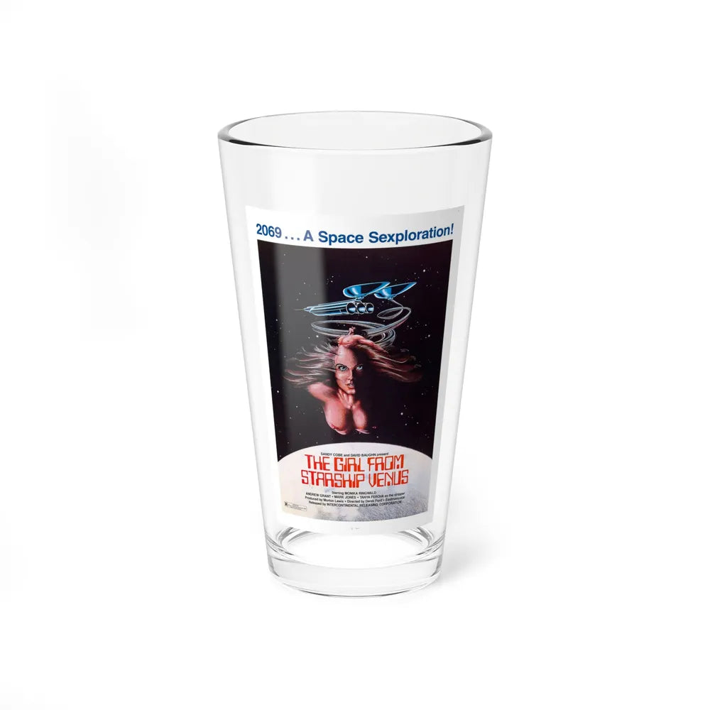 THE GIRL FROM STARSHIP VENUS 1975 Movie Poster - Pint Glass 16oz-16oz-Go Mug Yourself