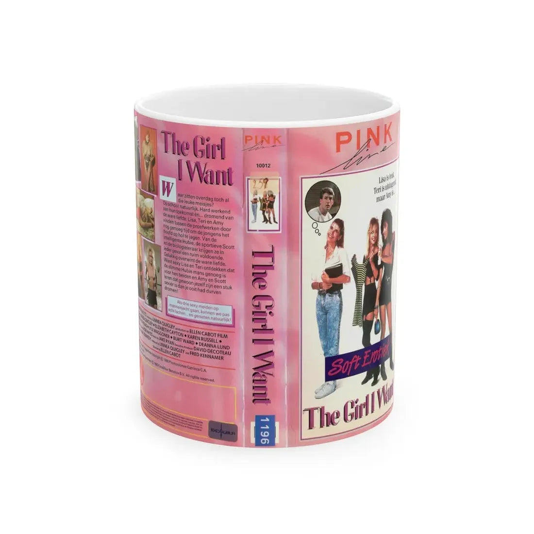 THE GIRL I WANT (VHS COVER) - White Coffee Mug 11oz - Go Mug Yourself