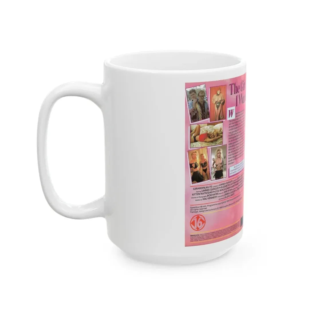 THE GIRL I WANT (VHS COVER) - White Coffee Mug - Go Mug Yourself