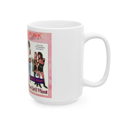 THE GIRL I WANT (VHS COVER) - White Coffee Mug - Go Mug Yourself