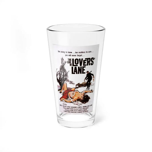 THE GIRL IN LOVER'S LANE 1959 Movie Poster - Pint Glass 16oz 16oz - Go Mug Yourself