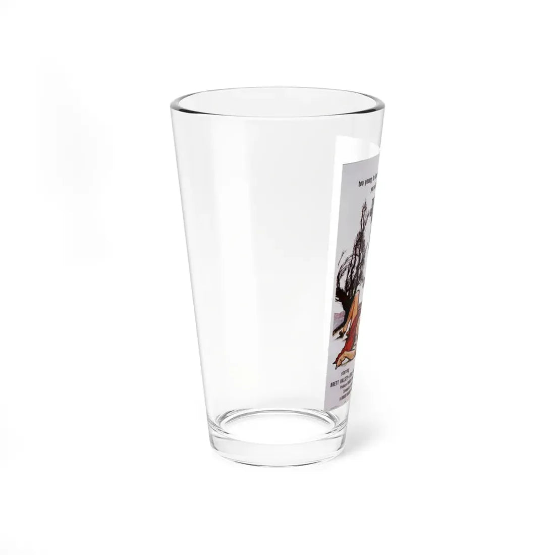 THE GIRL IN LOVER'S LANE 1959 Movie Poster - Pint Glass 16oz - Go Mug Yourself