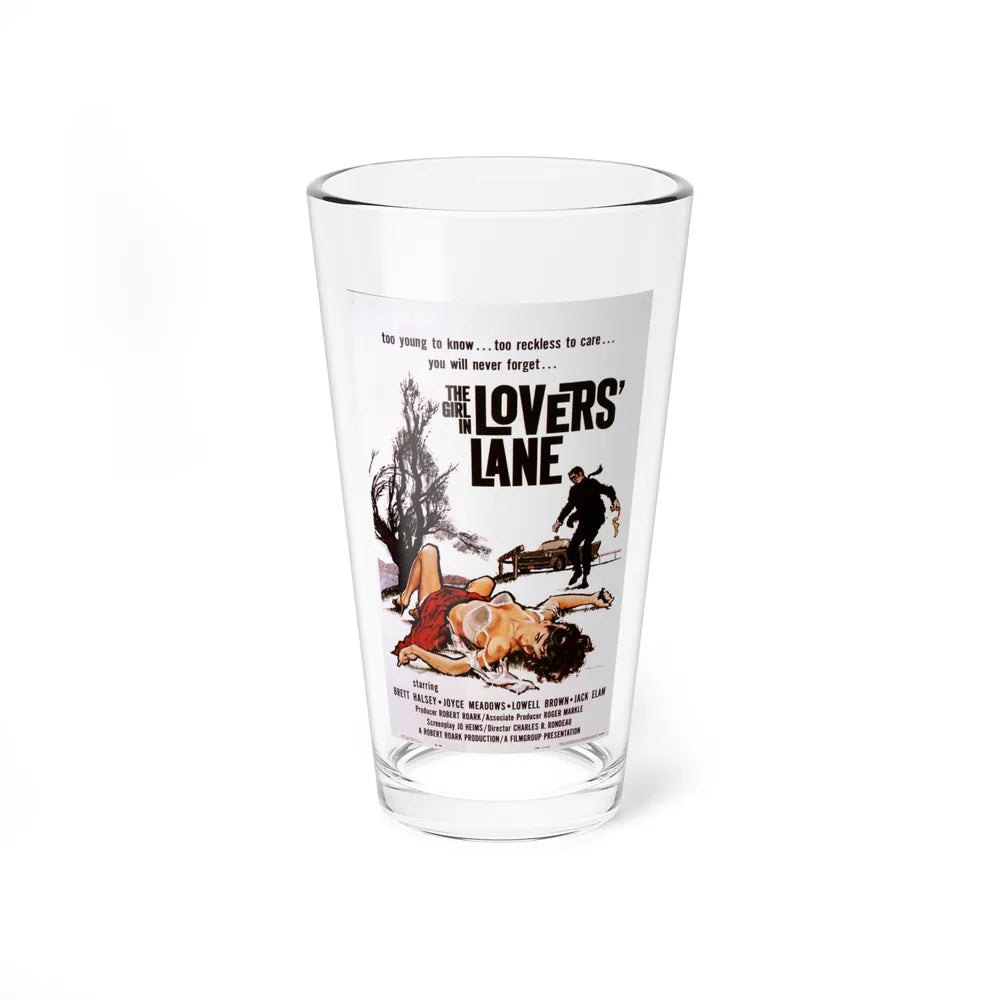 THE GIRL IN LOVER'S LANE 1959 Movie Poster - Pint Glass 16oz-16oz-Go Mug Yourself