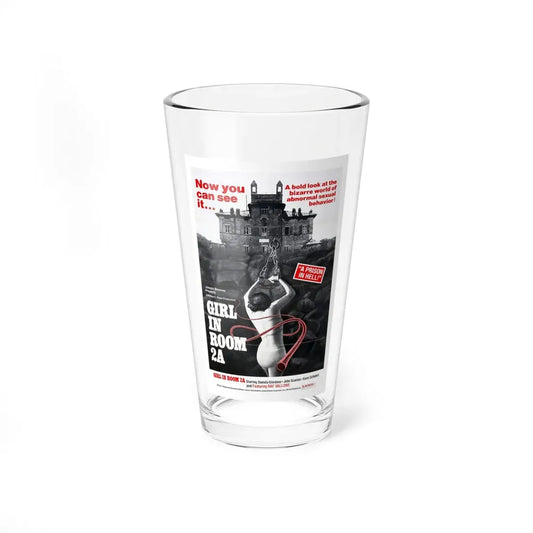 THE GIRL IN ROOM 2A 1974 Movie Poster - Pint Glass 16oz 16oz - Go Mug Yourself