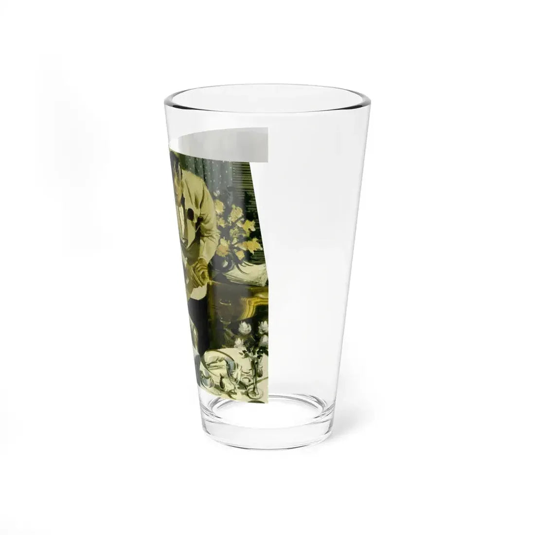 The Girl Left Behind, 1943 (Magazine Illustration) Pint Glass 16oz - Go Mug Yourself