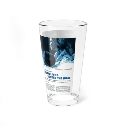 The Girl Who Rocked The Boat, Men magazine, April 1959 (Magazine Illustration) Pint Glass 16oz - Go Mug Yourself