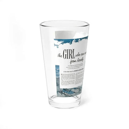 The Girl Who Run Away..., Today's Woman, April 1953 (Magazine Illustration) Pint Glass 16oz - Go Mug Yourself
