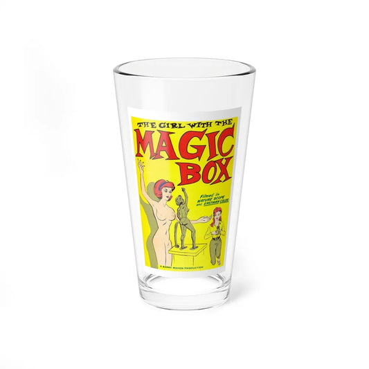 THE GIRL WITH THE MAGIC BOX 1965 Movie Poster - Pint Glass 16oz-16oz-Go Mug Yourself