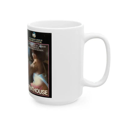 THE GIRLS OF PENTHOUSE (VHS COVER) - White Coffee Mug - Go Mug Yourself