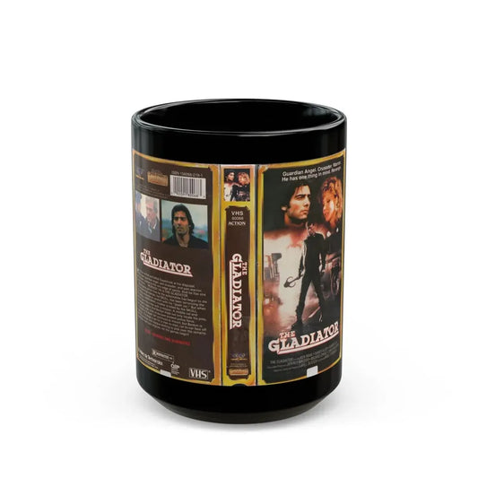 THE GLADIATOR STARMAKER (VHS COVER) - Black Coffee Mug 15oz - Go Mug Yourself