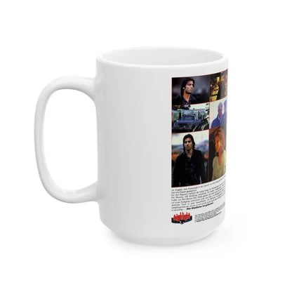 THE GLADIATOR (VHS COVER) - White Coffee Mug - Go Mug Yourself