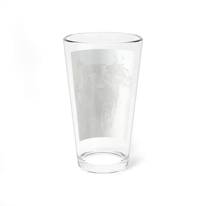 The Glass Peacock by Linden Howard (2), Woman magazine, 1969 (Magazine Illustration) Pint Glass 16oz - Go Mug Yourself