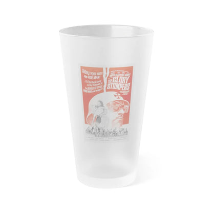 THE GLORY STOMPERS 1967 Movie Poster - Frosted Pint Glass 16oz-Go Mug Yourself