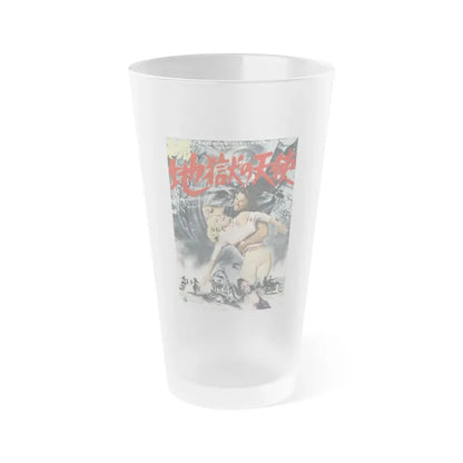THE GLORY STOMPERS (ASIAN) 1967 Movie Poster - Frosted Pint Glass 16oz 16oz Frosted - Go Mug Yourself