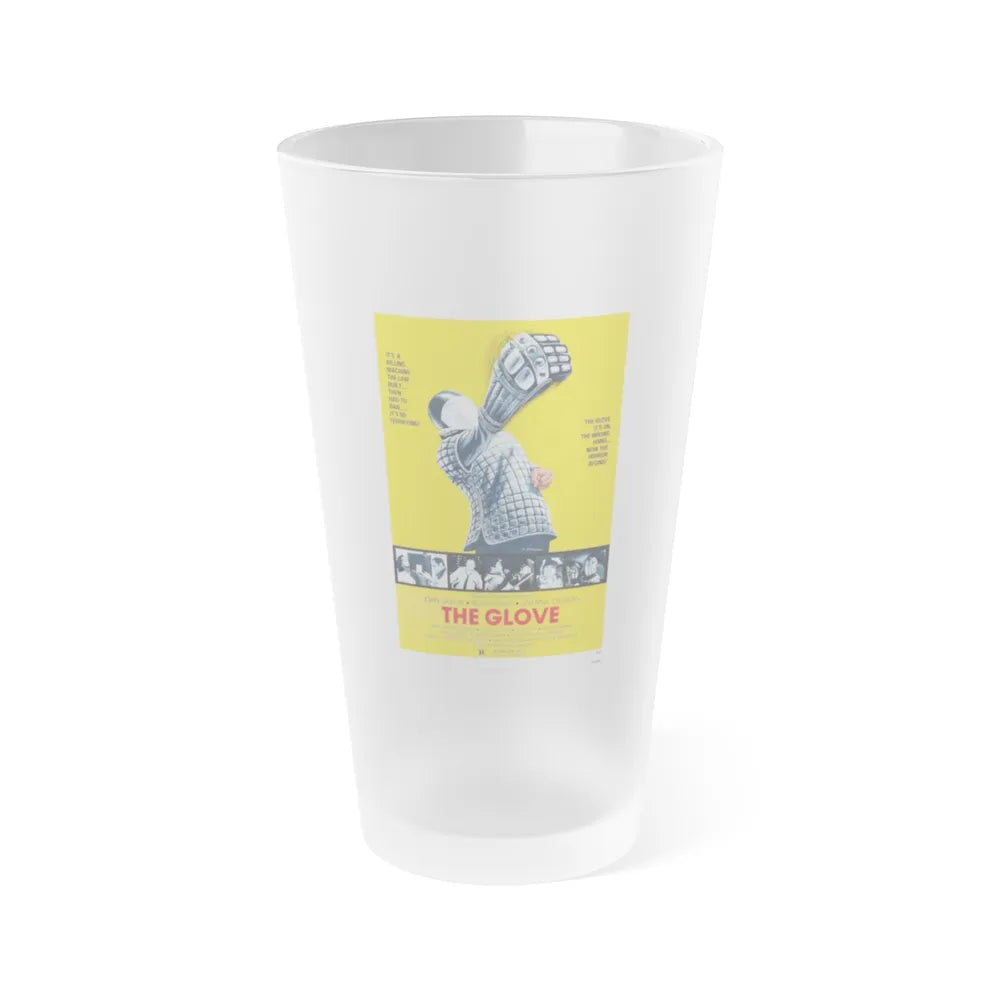 THE GLOVE 1979 Movie Poster - Frosted Pint Glass 16oz-Go Mug Yourself