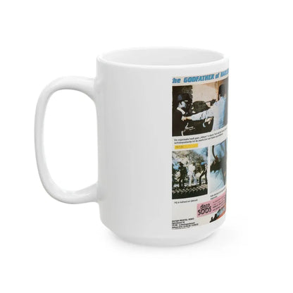 THE GODFATHER OF HARLEM (VHS COVER) - White Coffee Mug - Go Mug Yourself