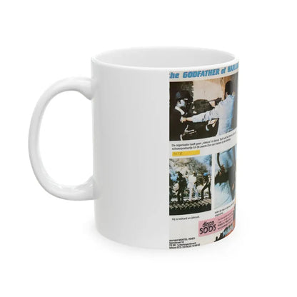 THE GODFATHER OF HARLEM (VHS COVER) - White Coffee Mug - Go Mug Yourself