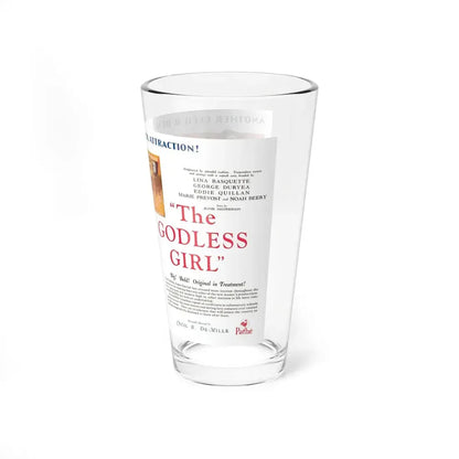 The Godless Girl, Pathe' Exhibitor's Book (1928-1929) (Magazine Illustration) Pint Glass 16oz - Go Mug Yourself