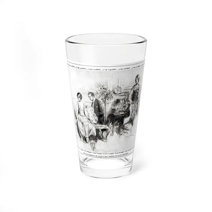 The Gods He Served (1), McCalls, December 1924 (Magazine Illustration) Pint Glass 16oz 16oz - Go Mug Yourself