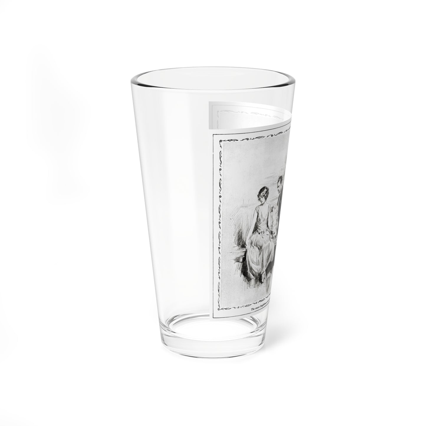 The Gods He Served (1), McCalls, December 1924 (Magazine Illustration) Pint Glass 16oz-Go Mug Yourself