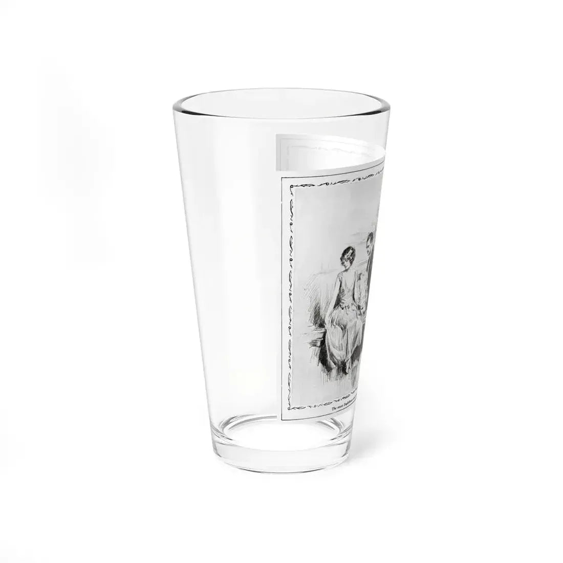 The Gods He Served (1), McCalls, December 1924 (Magazine Illustration) Pint Glass 16oz - Go Mug Yourself