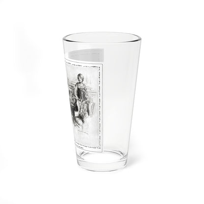 The Gods He Served (1), McCalls, December 1924 (Magazine Illustration) Pint Glass 16oz-Go Mug Yourself