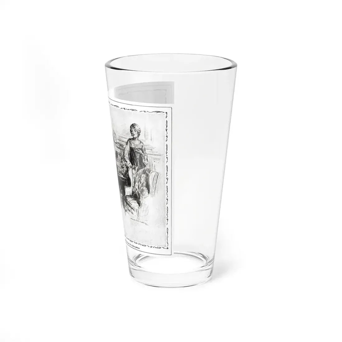 The Gods He Served (1), McCalls, December 1924 (Magazine Illustration) Pint Glass 16oz - Go Mug Yourself