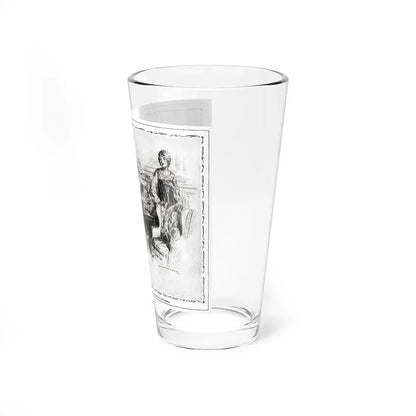 The Gods He Served (1), McCalls, December 1924 (Magazine Illustration) Pint Glass 16oz - Go Mug Yourself