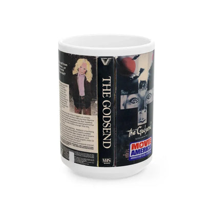 THE GODSEND (VHS COVER) - White Coffee Mug 15oz - Go Mug Yourself