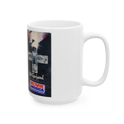 THE GODSEND (VHS COVER) - White Coffee Mug - Go Mug Yourself