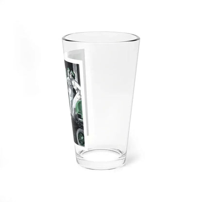 The Gold-Digger Twins (2), The American Magazine, May 1936 (Magazine Illustration) Pint Glass 16oz - Go Mug Yourself