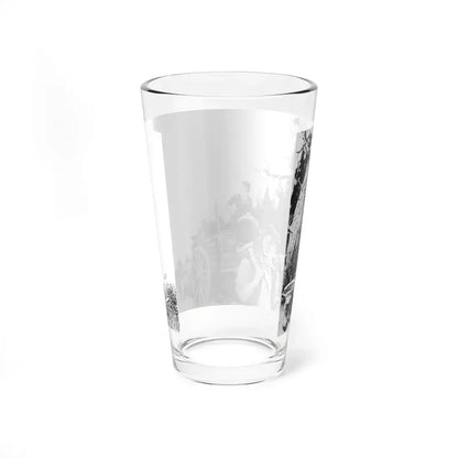 The Gold-Laced Hat (1), Blue Book Magazine, February 1946 (Magazine Illustration) Pint Glass 16oz - Go Mug Yourself