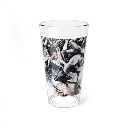 The Gold-Laced Hat (2), Blue Book Magazine, February 1946 (Magazine Illustration) Pint Glass 16oz 16oz - Go Mug Yourself