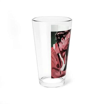 The Gold Watch, Collier's, December 13, 1952 (Magazine Illustration) Pint Glass 16oz - Go Mug Yourself