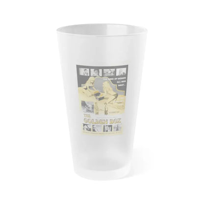 THE GOLDEN BOX 1970 Movie Poster - Frosted Pint Glass 16oz Default Title - Go Mug Yourself